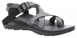 Chaco Black and White Printed ZX/2 Cloud Strappy Sandals Size 6 Gorp Outdoor